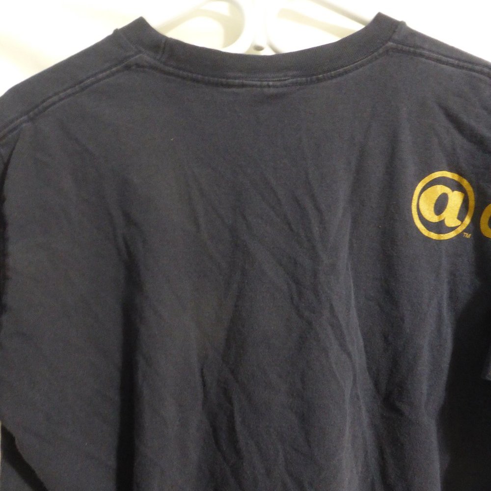 AIRWALK, short sleeve t-shirt, navy with design on front and print on back, EUC - Picture 10 of 11